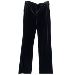 Velvet Wide Leg Pants